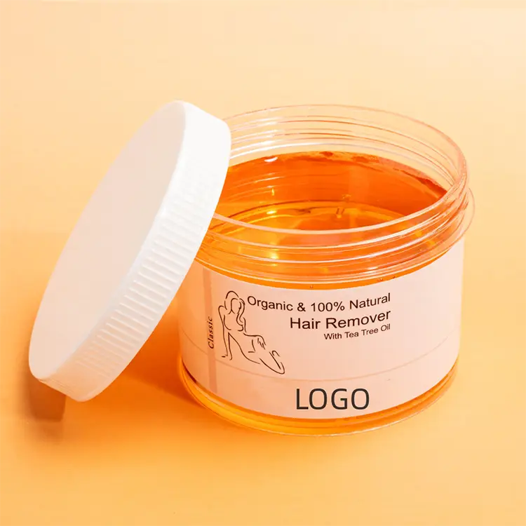 Crema de depilación natural